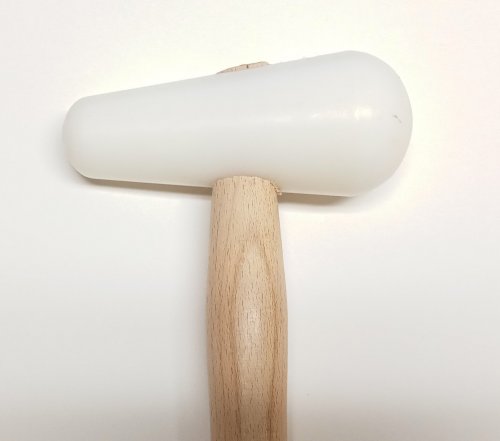 Judy Larson's Large Dapping Punches and Alternatives  - , Tools For Wire Jewelry, Dapping, Dapping Jewelry, Tools, ,  Domed Face Nylon Hammer a keeper
